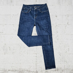 Levi's Dark Wash High Waisted Slim Champagne Label Classic Skinny Jeans Size 28